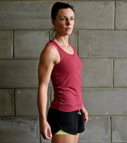 Women's Tank Top (Brick Red) - wodarmour