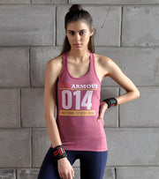 Women's  WOD 14 Graphic Tank Top (Pink) - wodarmour