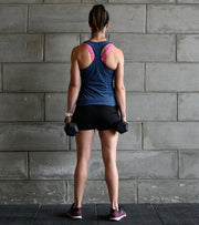 Women's Yoga Tank Top (Admiral Blue) - wodarmour