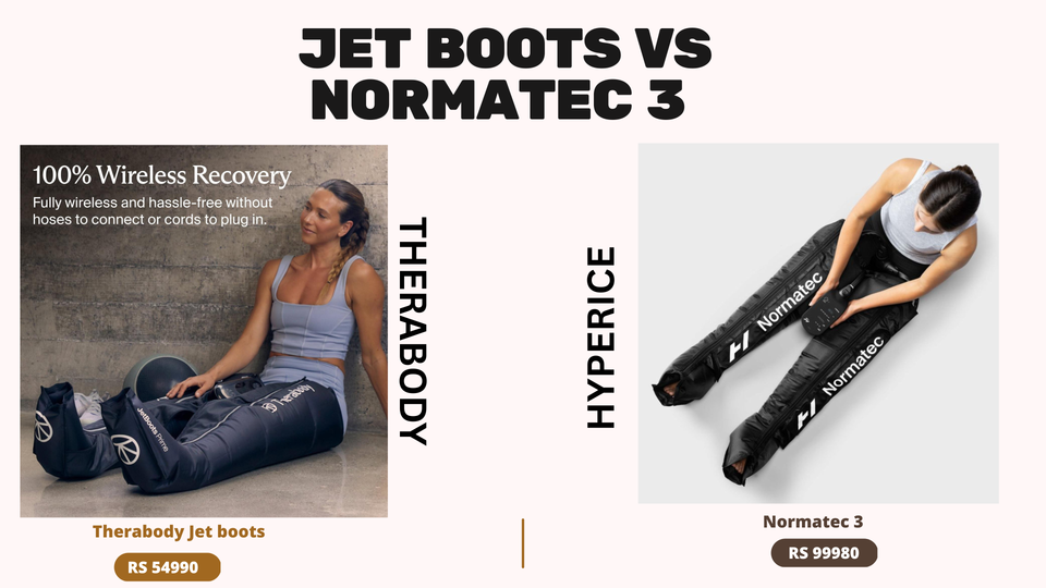 Therabody JetBoots Prime vs Normatec 3