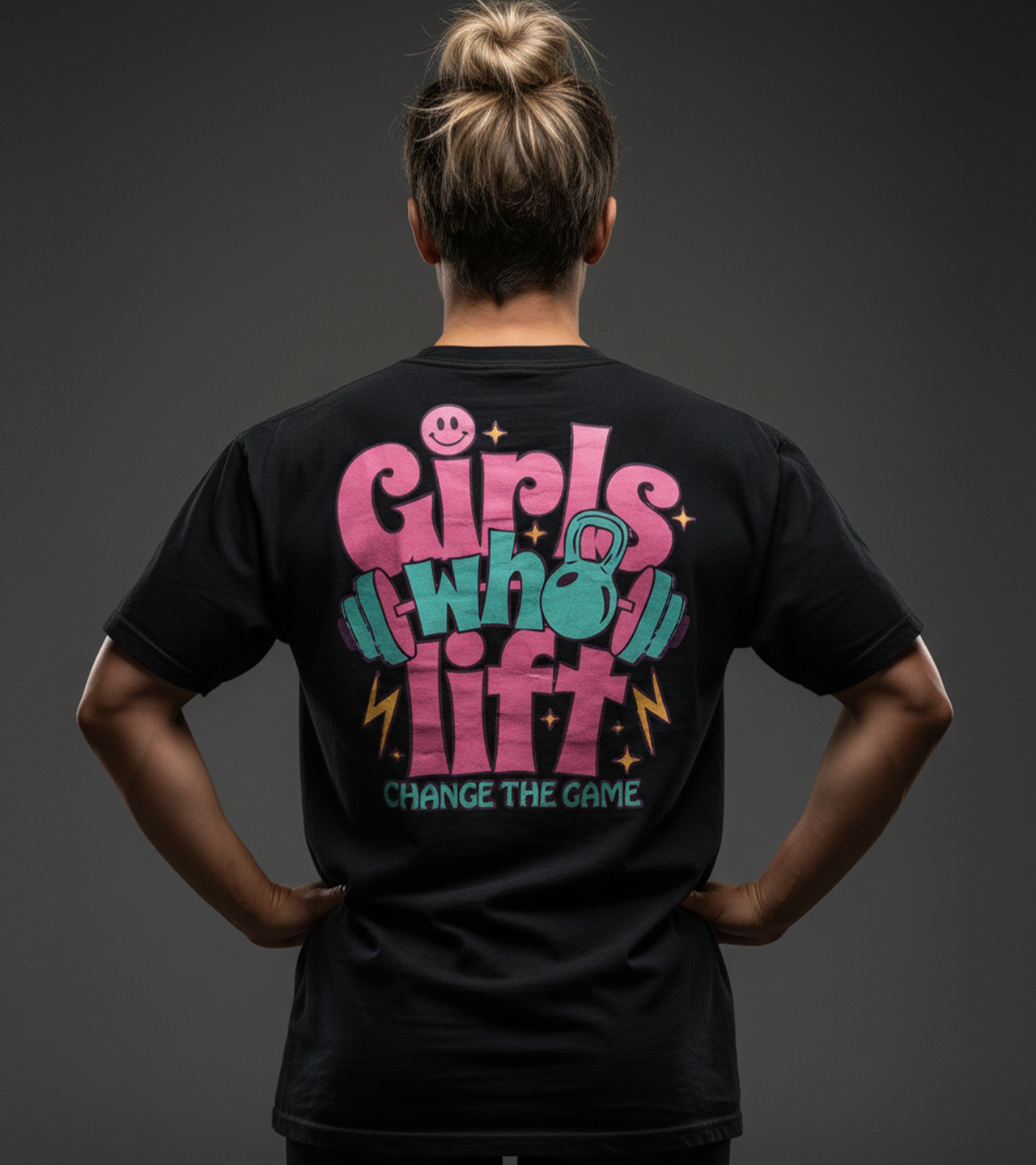 Women's Girls Who lift Oversized T'shirt