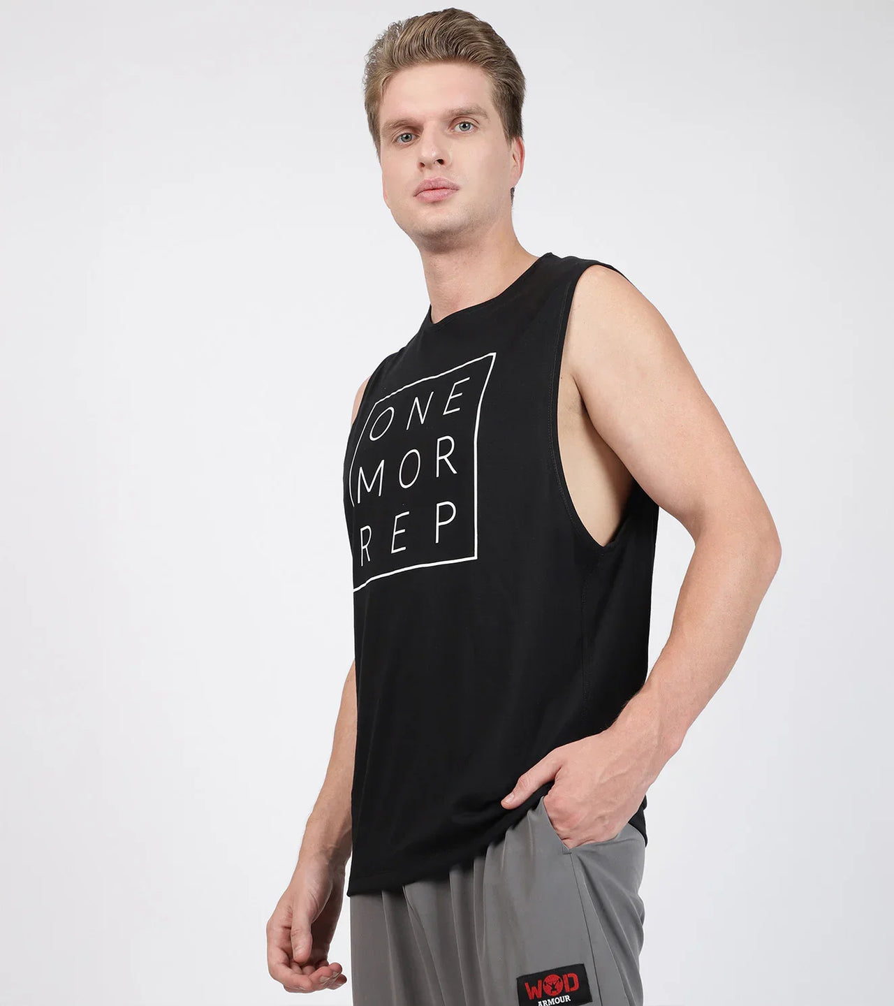 Men"s One more rep Muscle tank