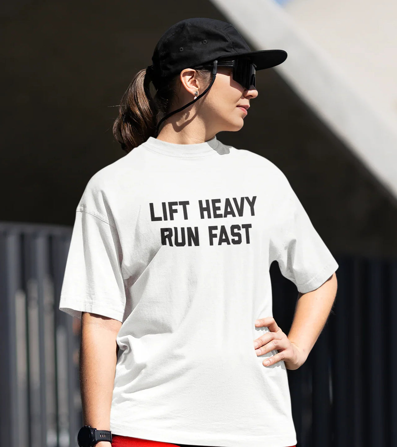 Women's Oversized Lift Heavy T-shirt