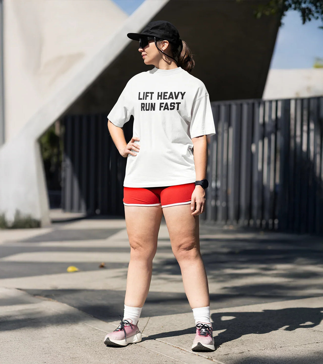 Women's Oversized Lift Heavy T-shirt