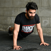 Men's Buck Furpees training T-shirt (Black) - wodarmour
