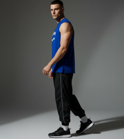 Men's sleeveless Blue tank top ( stronger) - wodarmour