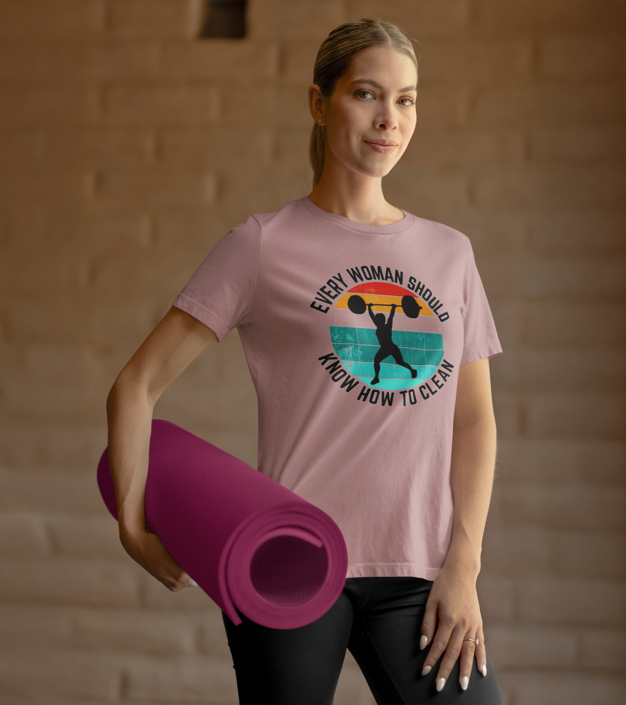 Women's Salmon Clean T-shirt