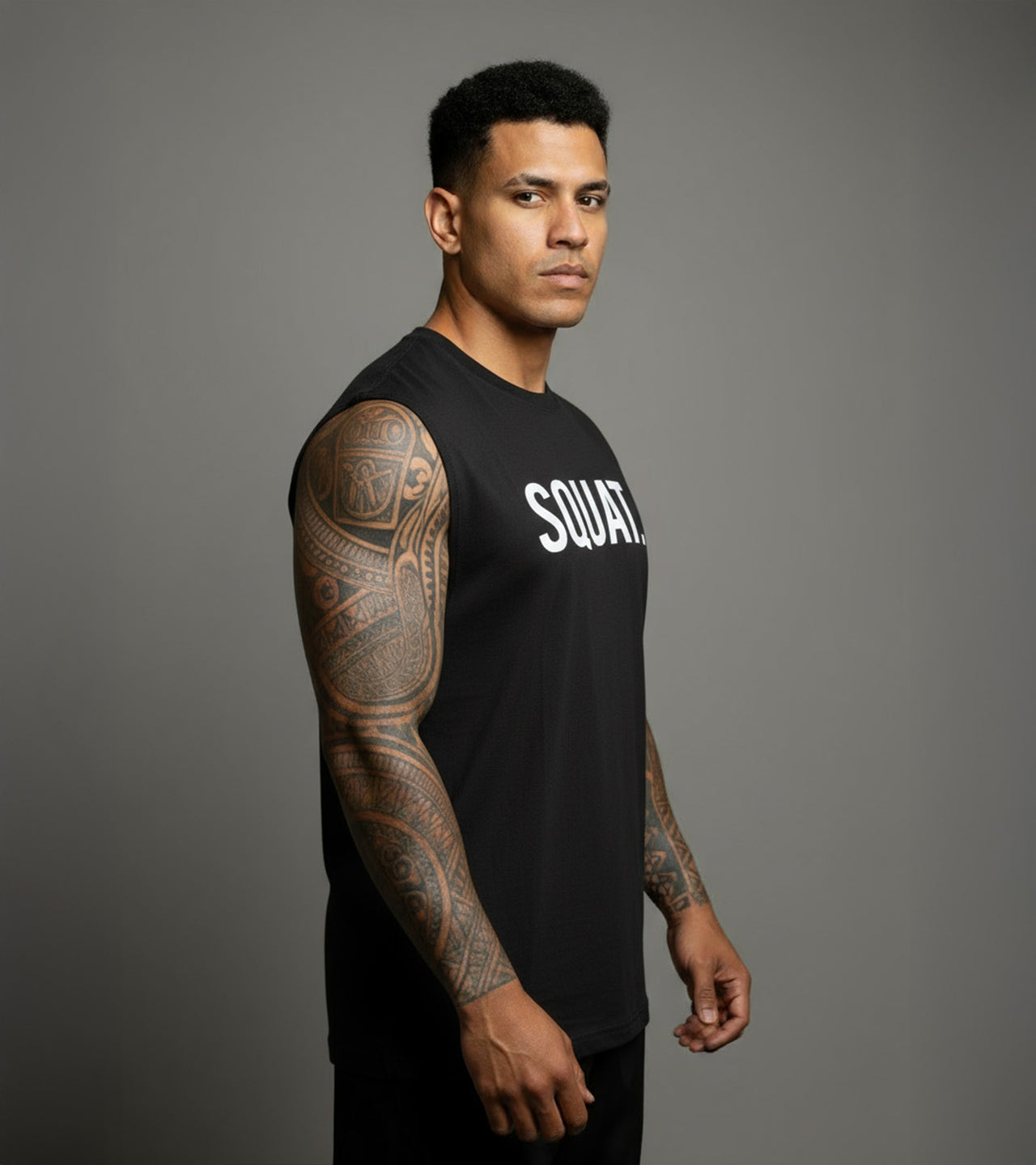 Men's Squat Muscle tank