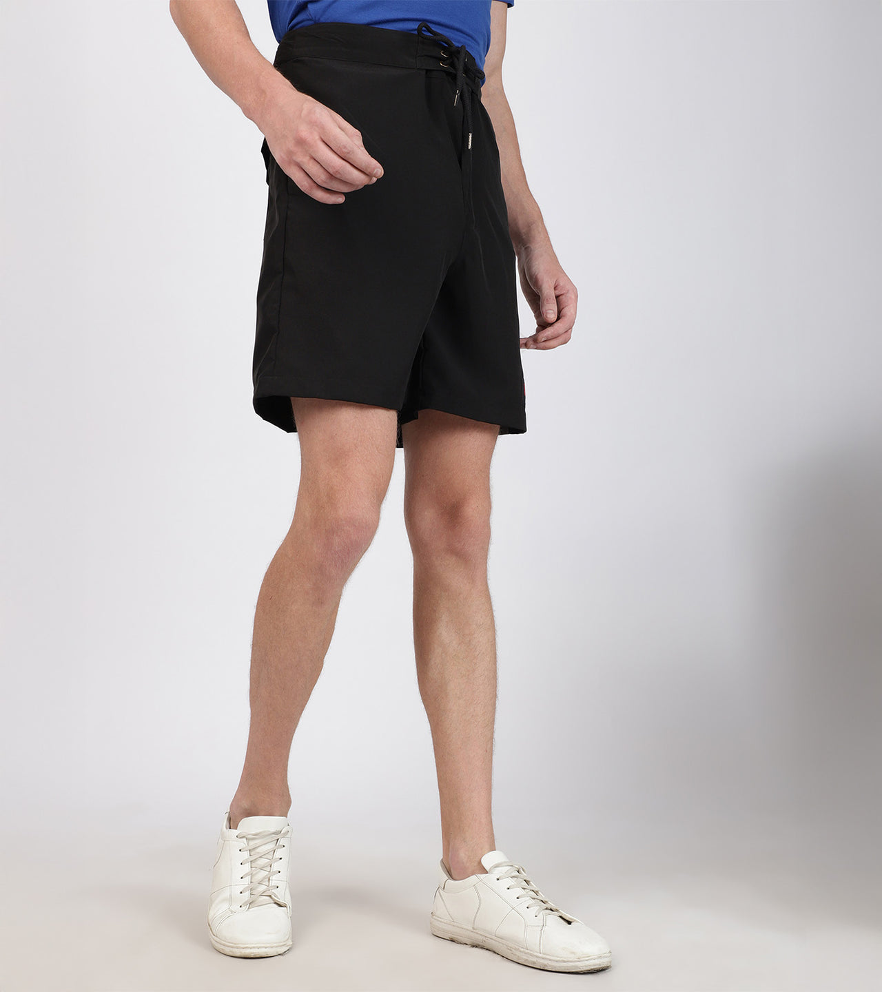 Men's CoreStrike Shorts (Black Grey )