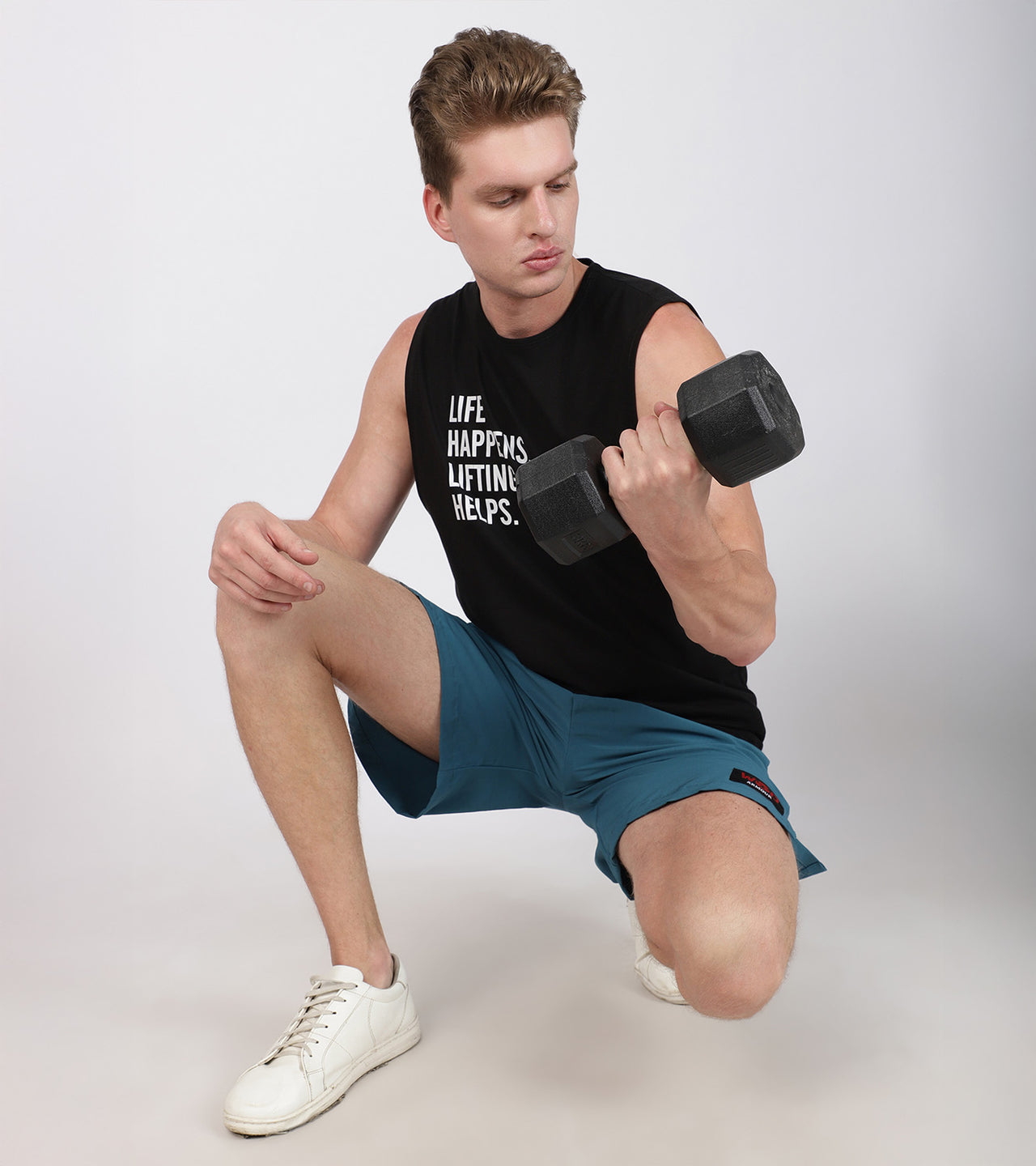 Men's AirLite PolyWoven Shorts (Blue)