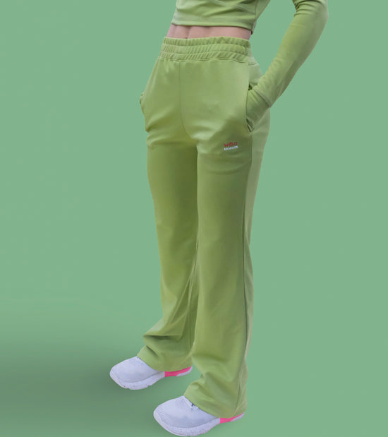 Women's Dynamic Duo Coord Set ( lime greem )