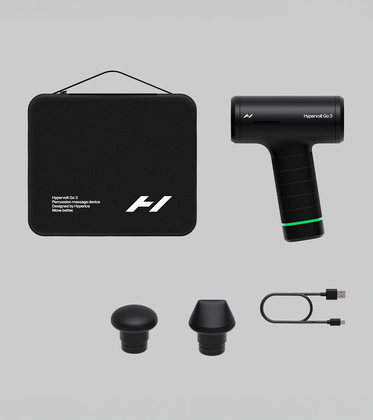 Hyperice Hypervolt Go 3 Portable Massage Gun - wodarmour