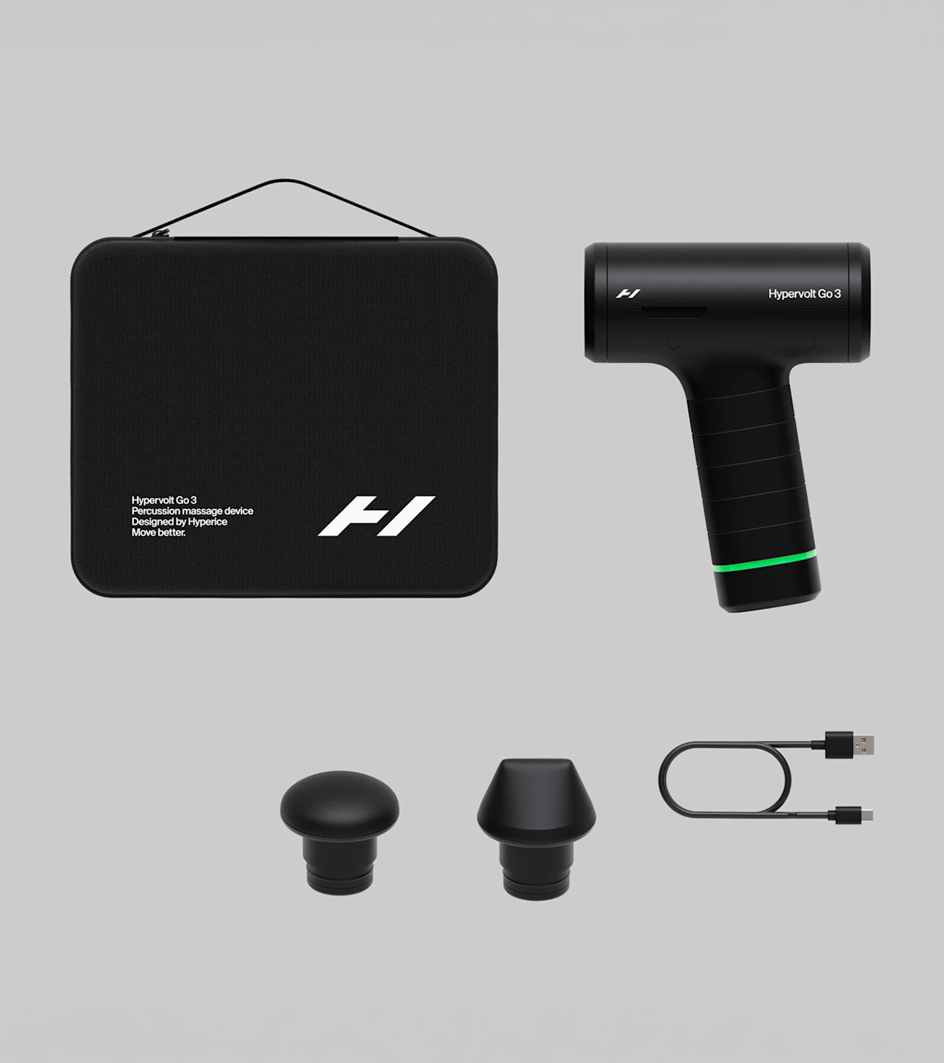 Hyperice Hypervolt Go 3 Portable Massage Gun - wodarmour