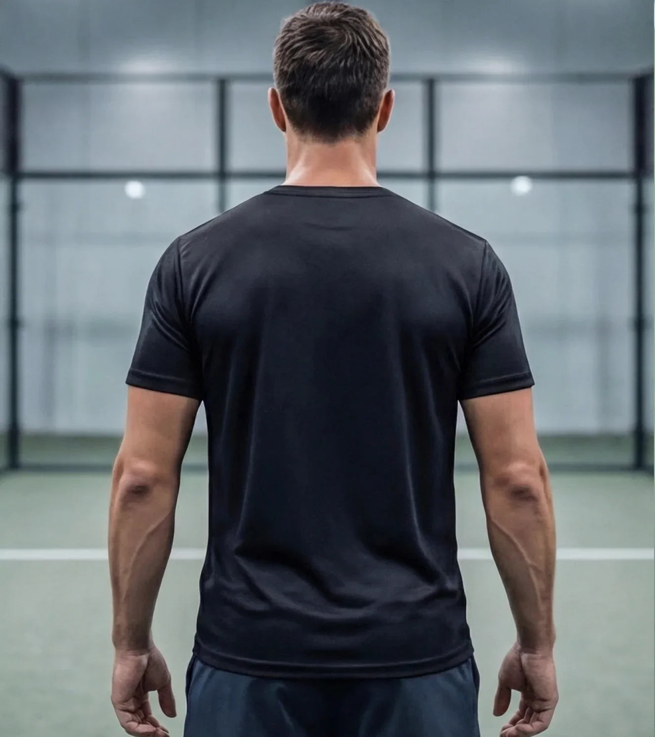 Men's Padel Pro Dry Fit T-Shirt | 100% Polyester Sports Tee - wodarmour