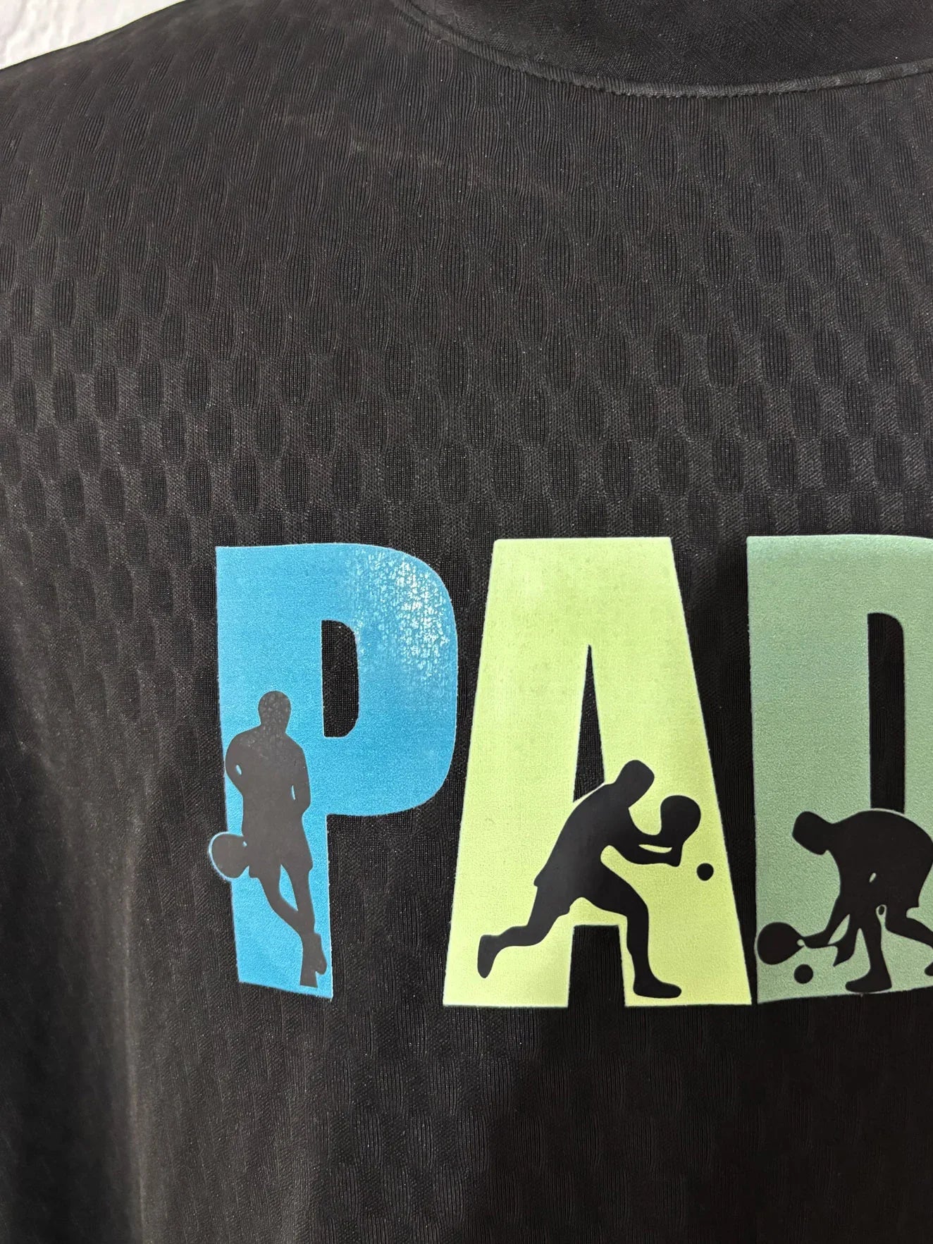 Men's Padel Pro Dry Fit T-Shirt | 100% Polyester Sports Tee - wodarmour