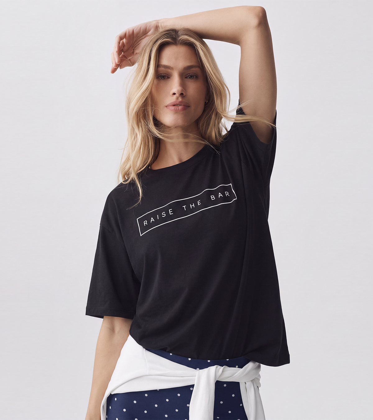 Women's RAISE THE BAR Oversized Tshirt – image 1