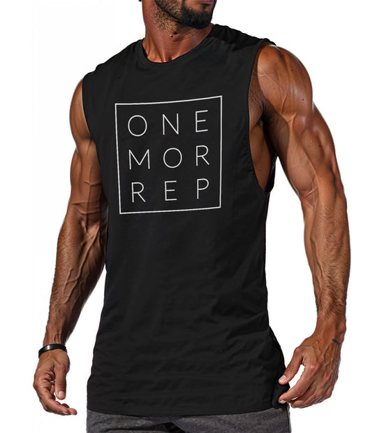 Men"s One more rep Muscle tank