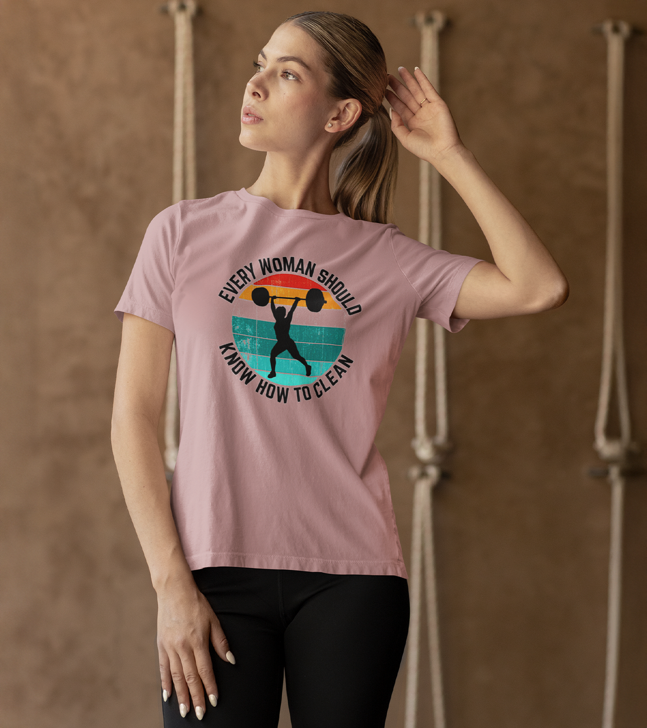 Women's Salmon Clean T-shirt