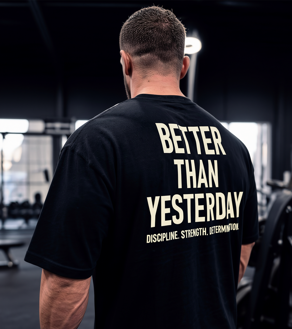 Men's Better than yesterday Oversized T-shirt