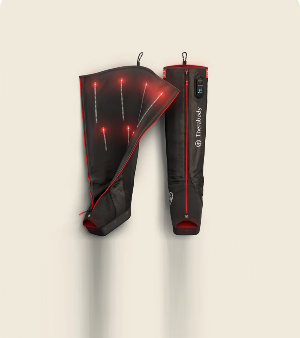 Therabody JetBoots PRO Plus — Wireless Compression Boots with Vibration & Infrared LED
