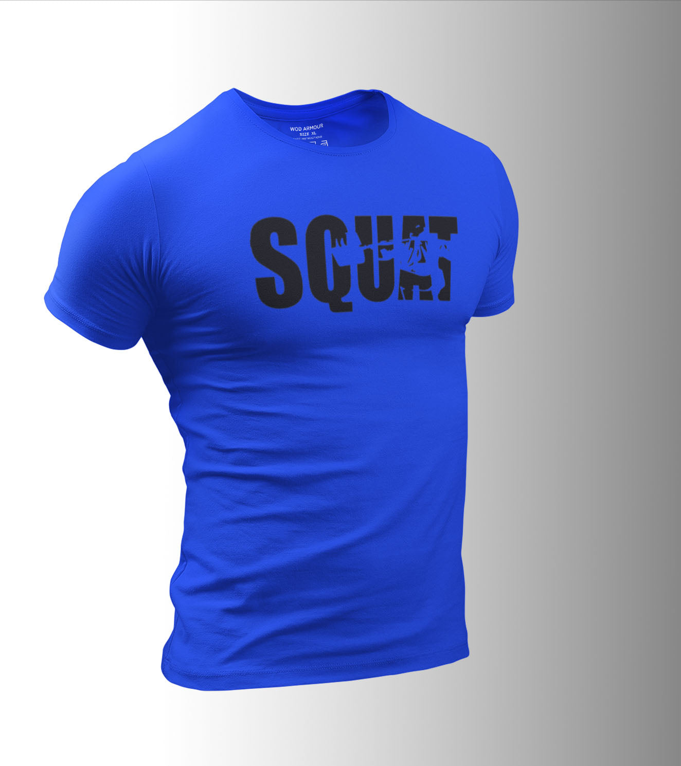Men's "Squat" T-Shirt (Royal Blue)