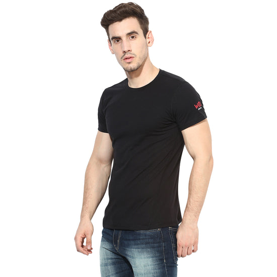 Men's training t-shirt (Black) - wodarmour