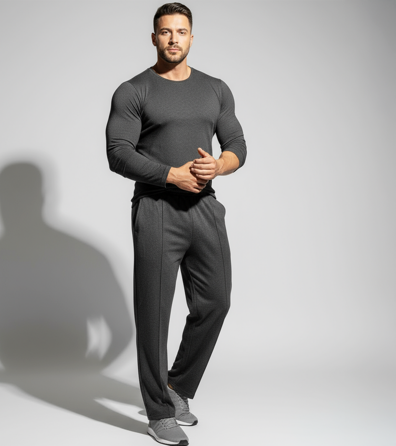 Men’s Relaxed Performance Pants - Dark Grey