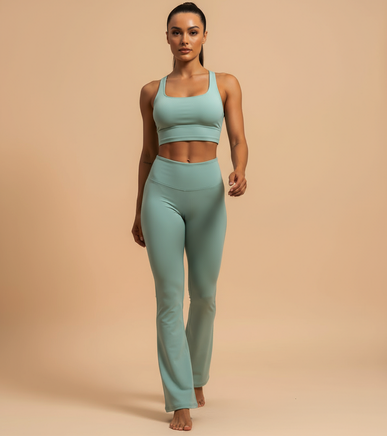 Aqua SculptFit Racerback Sports Bra - wodarmour