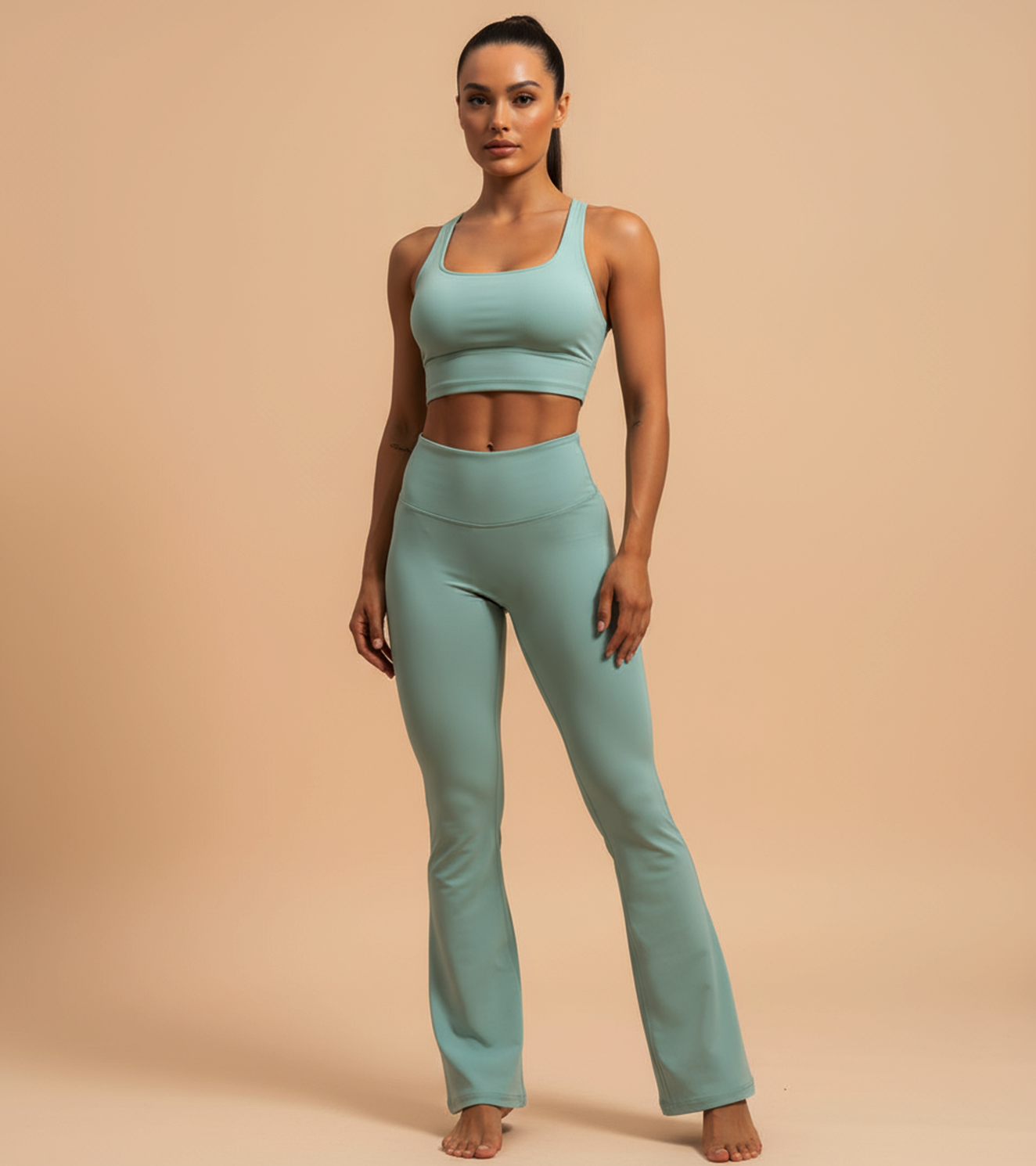 Aqua SculptFit Racerback Sports Bra - wodarmour