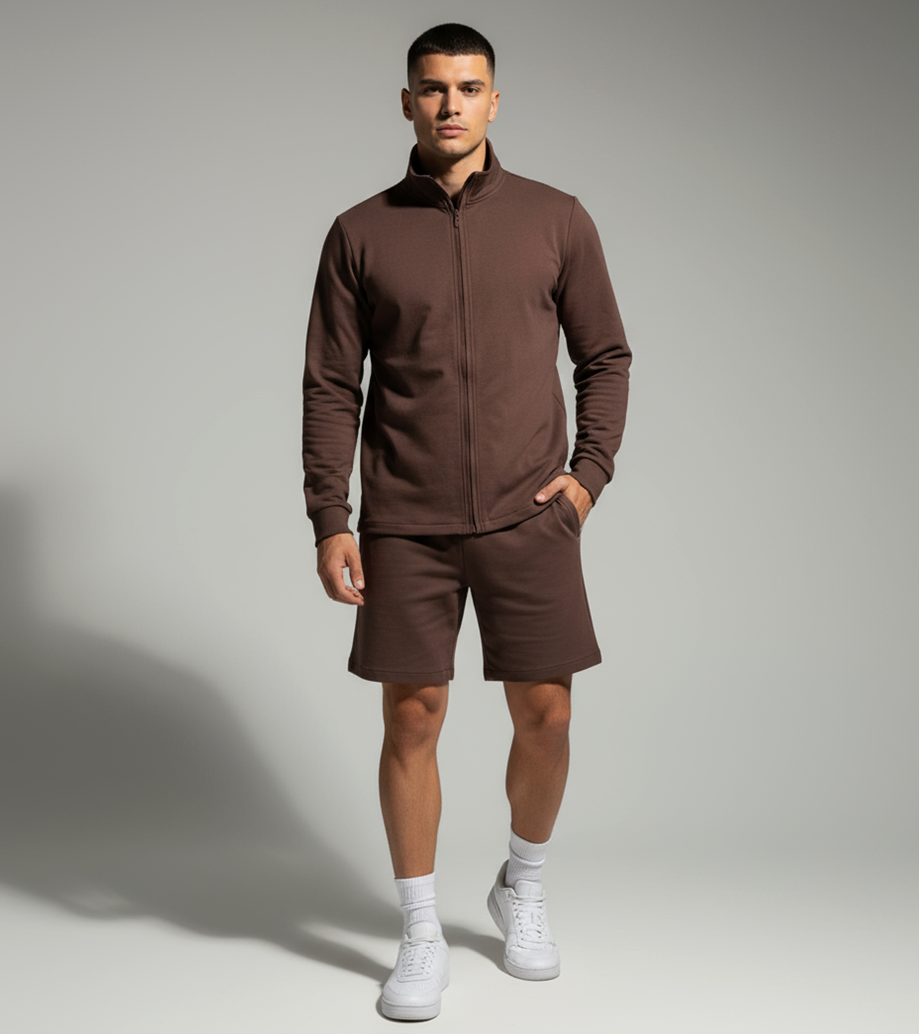 Men’s Terry Full-Zip Sweatshirt - wodarmour