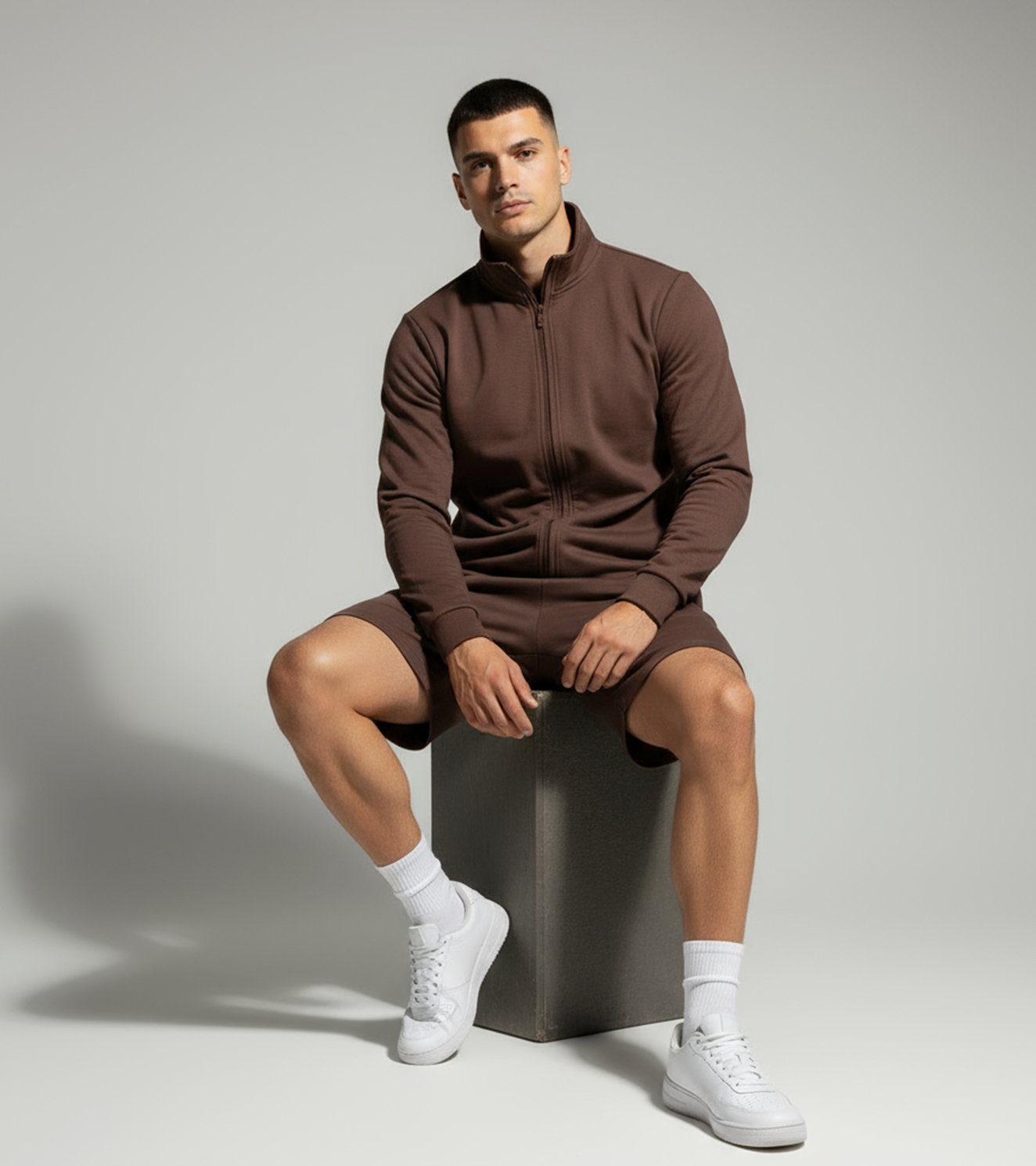 Men’s Terry Full-Zip Sweatshirt - wodarmour