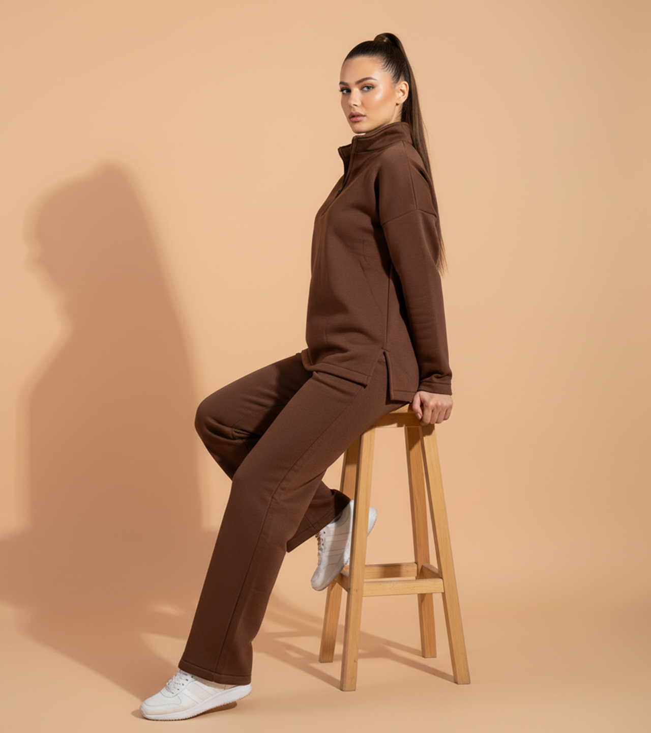 Women’s Cozy Fleece Wide-Leg Pants