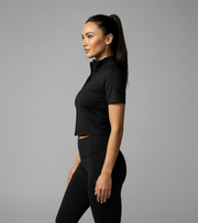 Active Short-Sleeve Top - Black - wodarmour