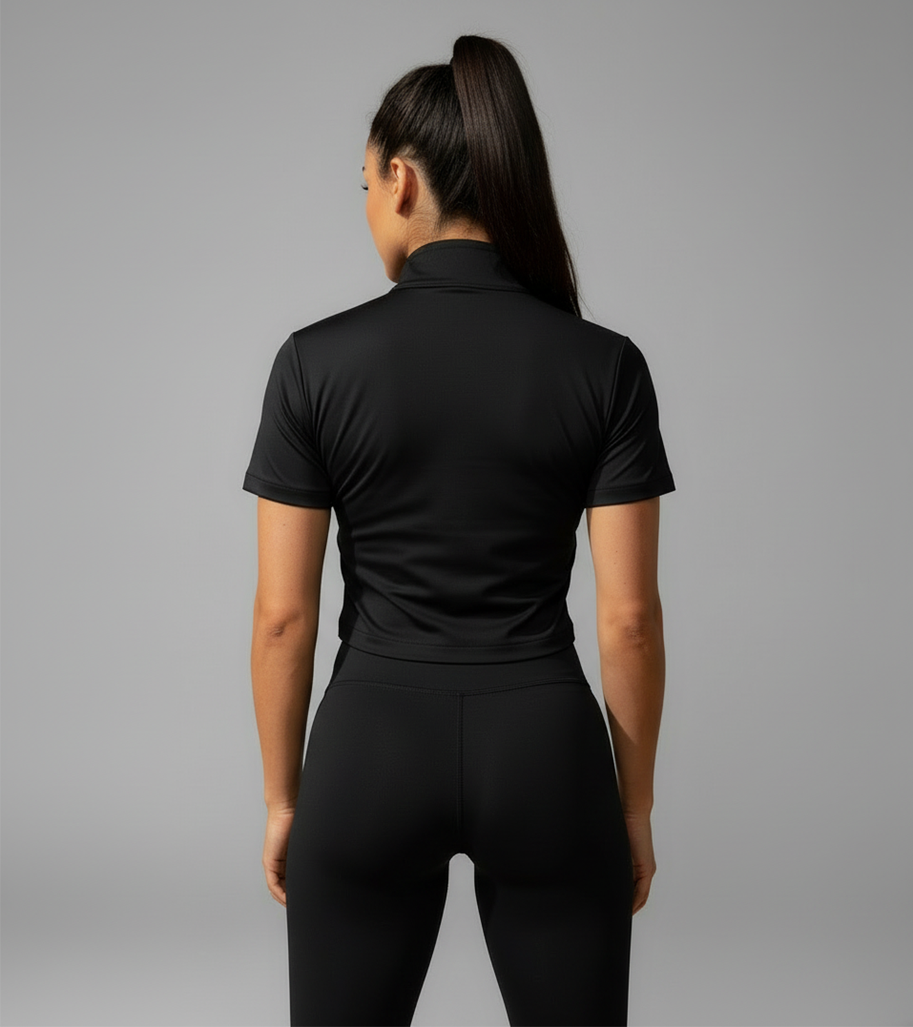 Active Short-Sleeve Top - Black - wodarmour