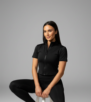 Active Short-Sleeve Top - Black - wodarmour