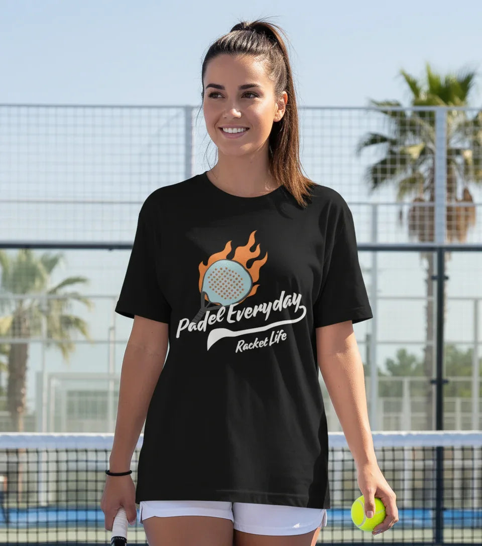 Padel Everyday “Racket Life” Oversized Tee