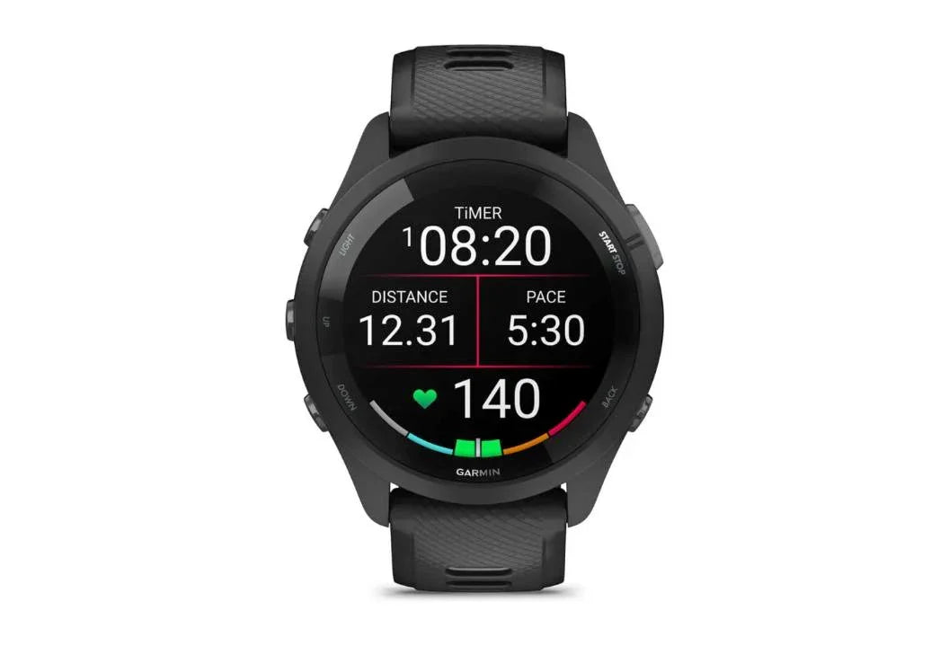 Garmin Forerunner® 265 - Black - wodarmour