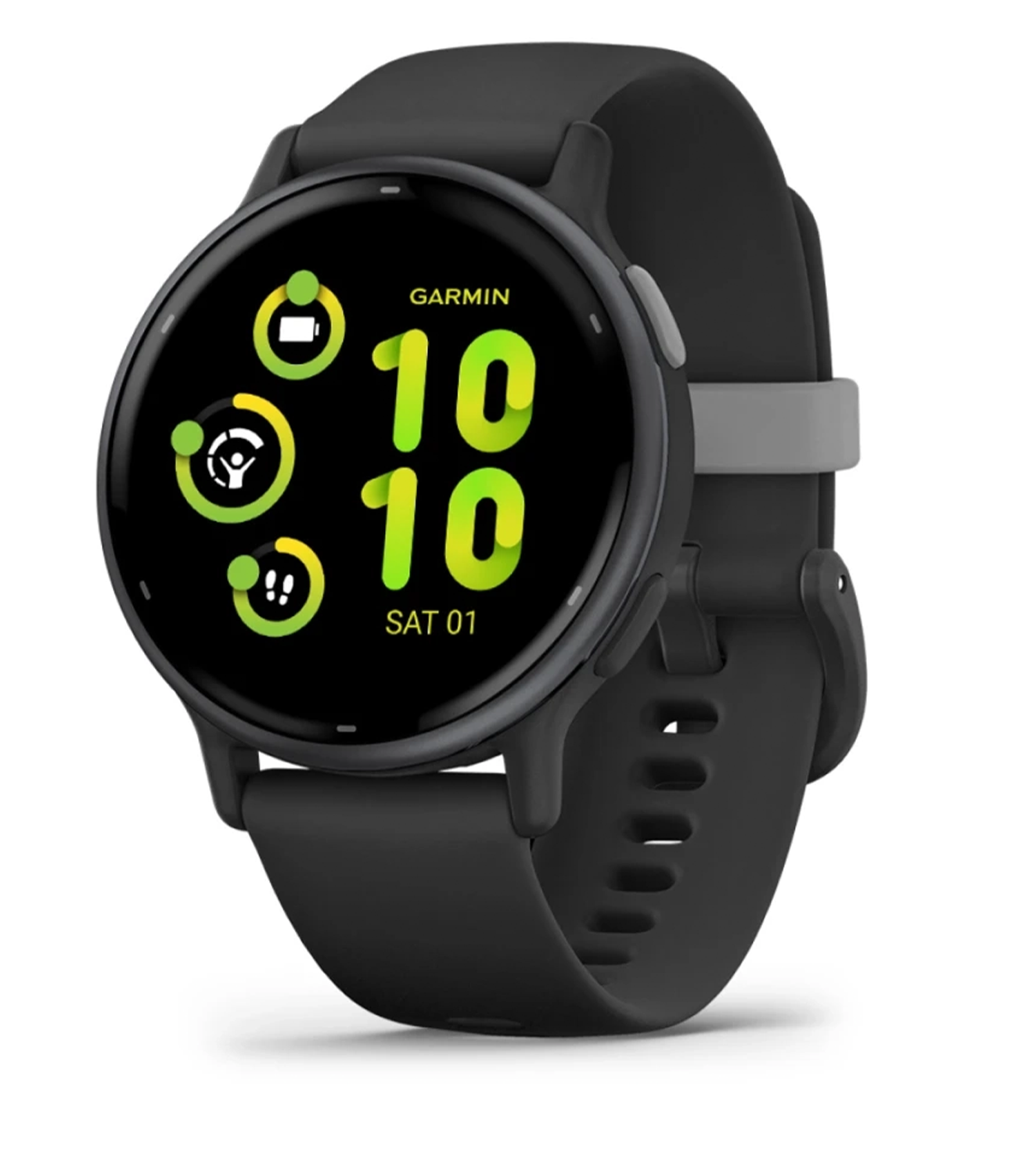 Garmin fitness smartwatch with activity tracking display for athletes and workout performance