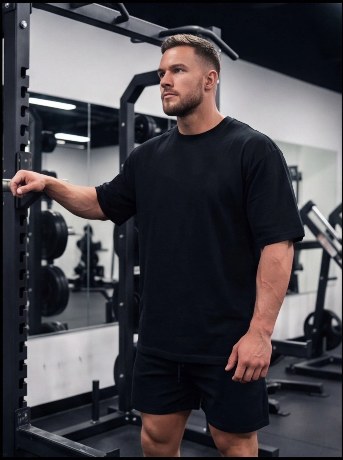 Men's Now Oversized T-shirt - wodarmour