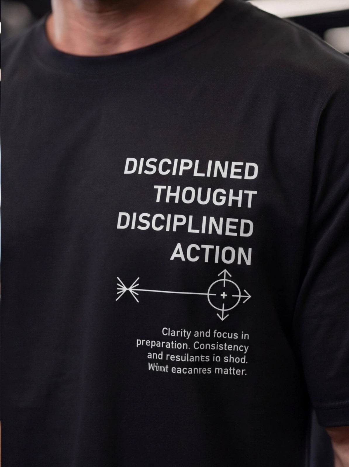 Men's Discipline Oversized T-shirt