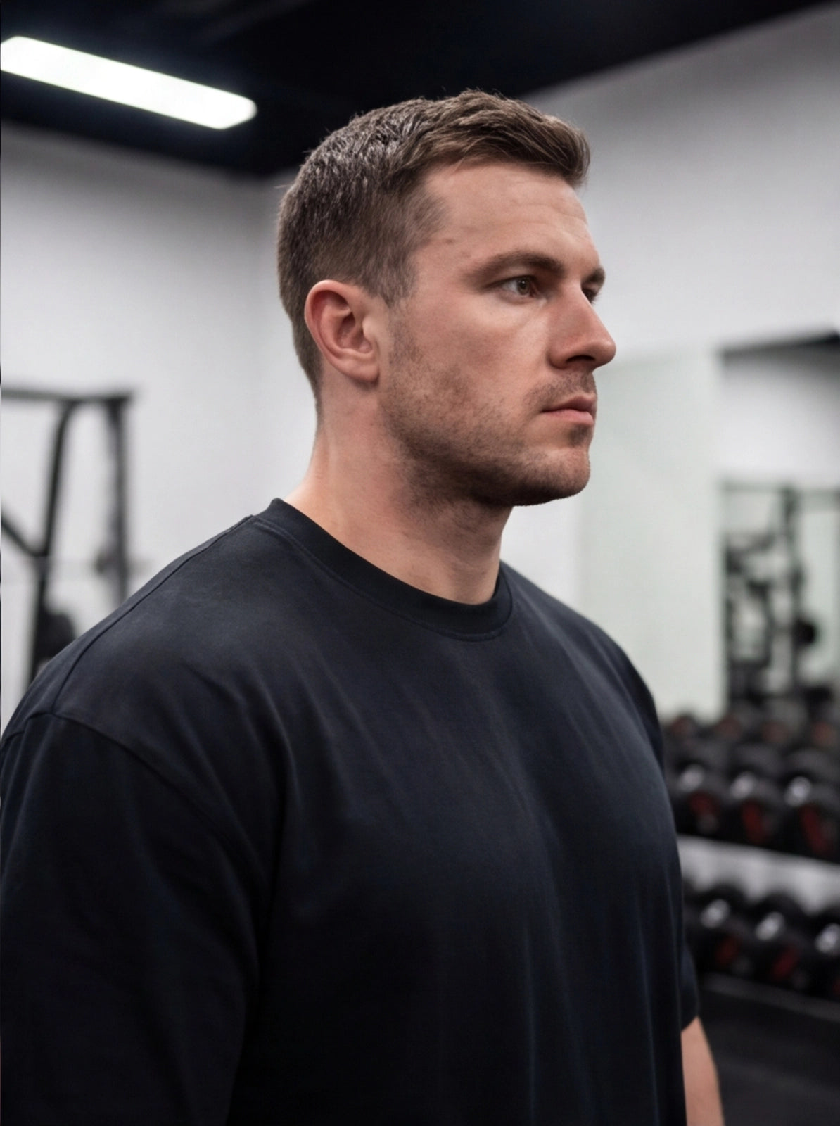 Men's Low squat Oversized T-shirt - wodarmour