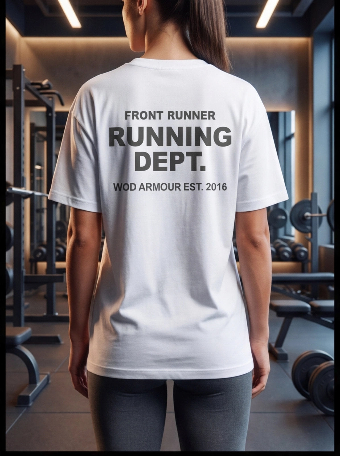 Women's RUNNING DEPT Oversized Tshirt