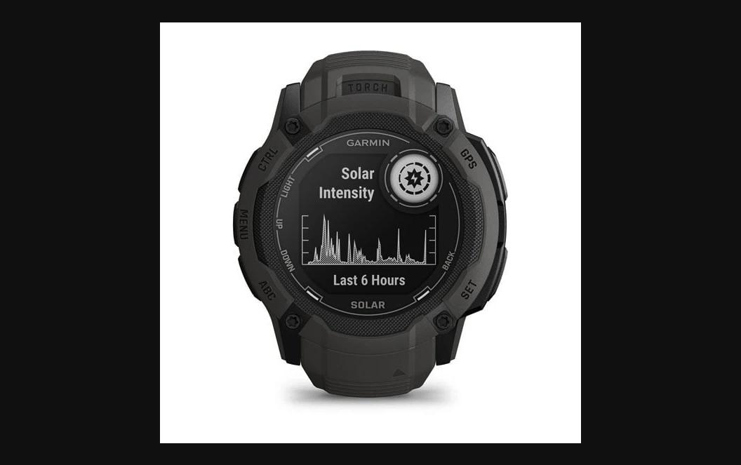 Garmin Instinct 2X Solar - Rugged GPS Smartwatch with Solar Charging & Built-in Flashlight