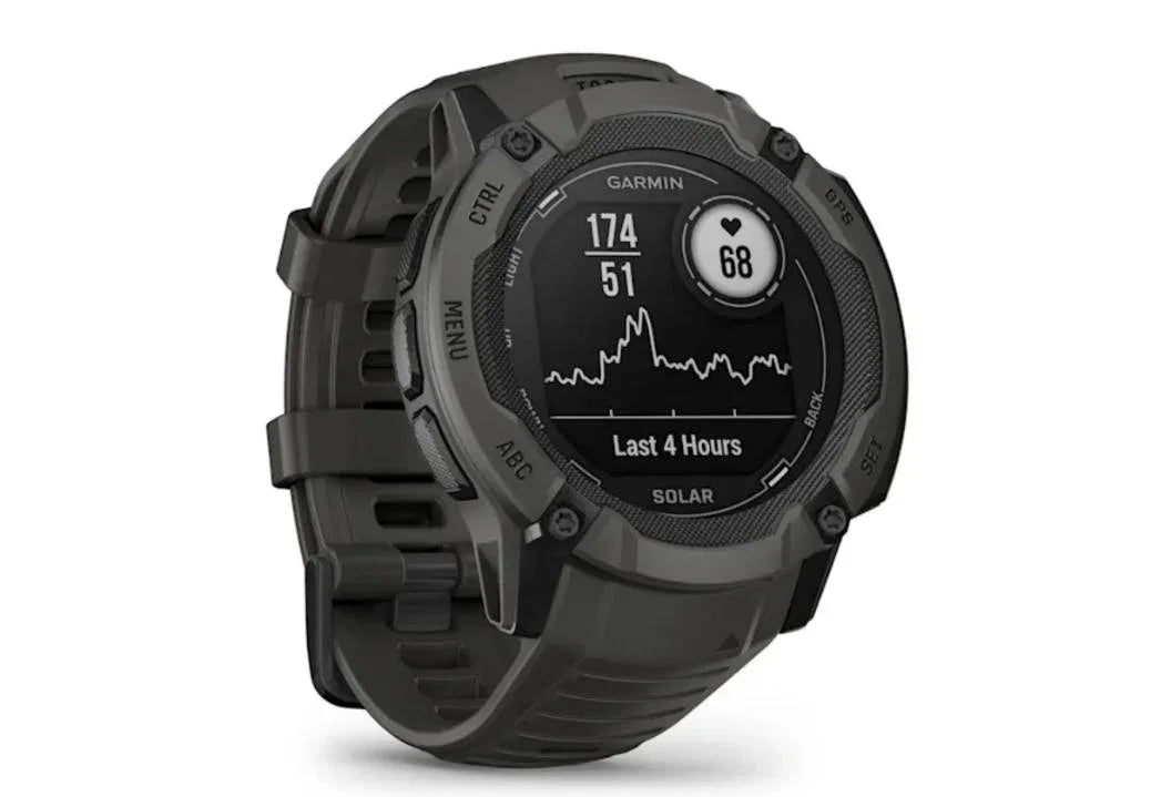 Garmin Instinct 2X Solar - Rugged GPS Smartwatch with Solar Charging & Built-in Flashlight - wodarmour