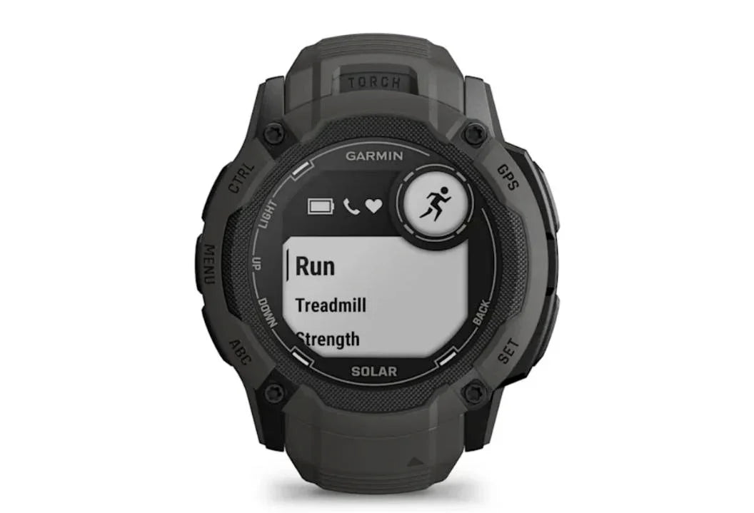 Garmin Instinct 2X Solar - Rugged GPS Smartwatch with Solar Charging & Built-in Flashlight - wodarmour