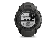Garmin Instinct 2X Solar - Rugged GPS Smartwatch with Solar Charging & Built-in Flashlight - wodarmour