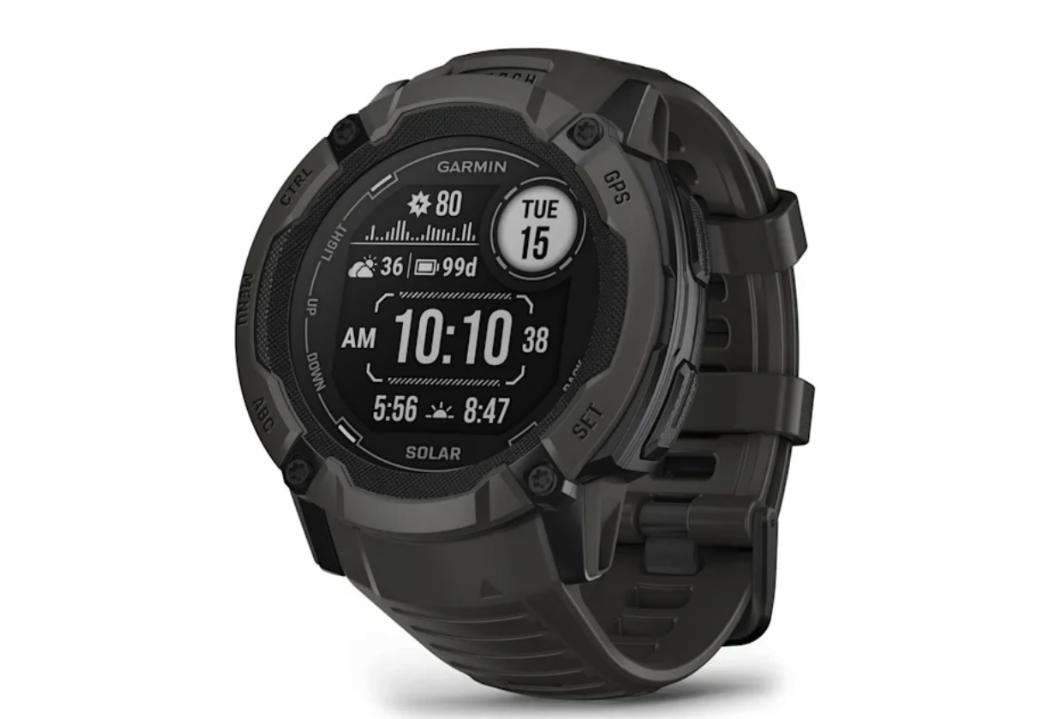 Garmin Instinct 2X Solar - Rugged GPS Smartwatch with Solar Charging & Built-in Flashlight