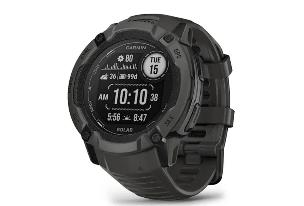 Garmin Instinct 2X Solar - Rugged GPS Smartwatch with Solar Charging & Built-in Flashlight - wodarmour