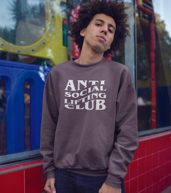 Men's Anti social sweatshirt - wodarmour