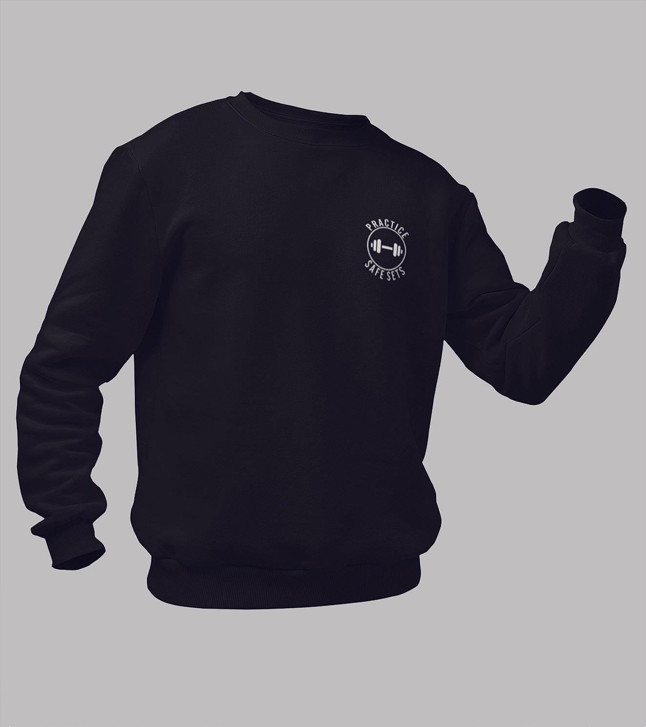 Men's crew neck Practice safe set Sweatshirt - wodarmour